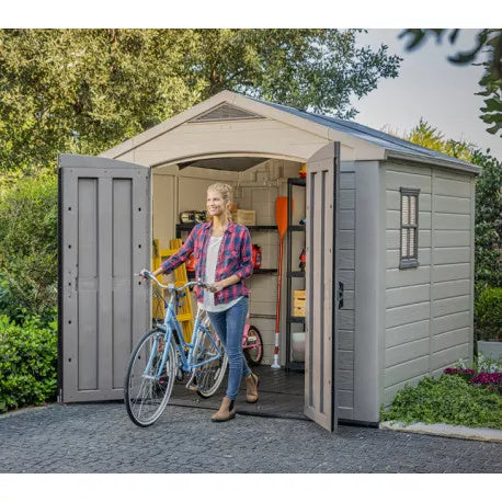 Keter Sydney 6.32m² Resin Garden Shed + Floor