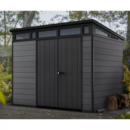 Resin garden shed - grey 6m² Cortina 97 - floor - Keter