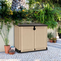 Keter 880L Multifunctional Resin Storage Box - Beige