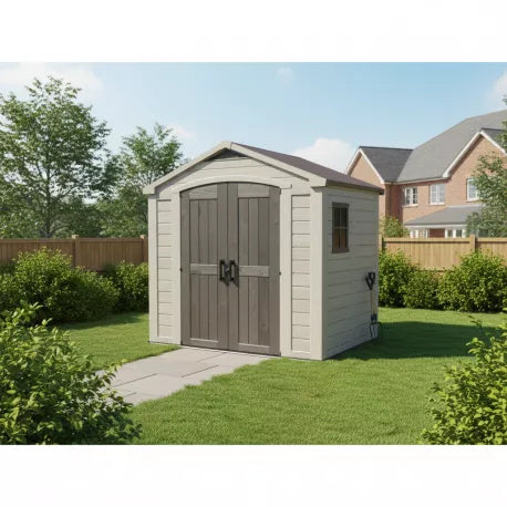 Keter Sydney 4.41m² resin garden shed + floor