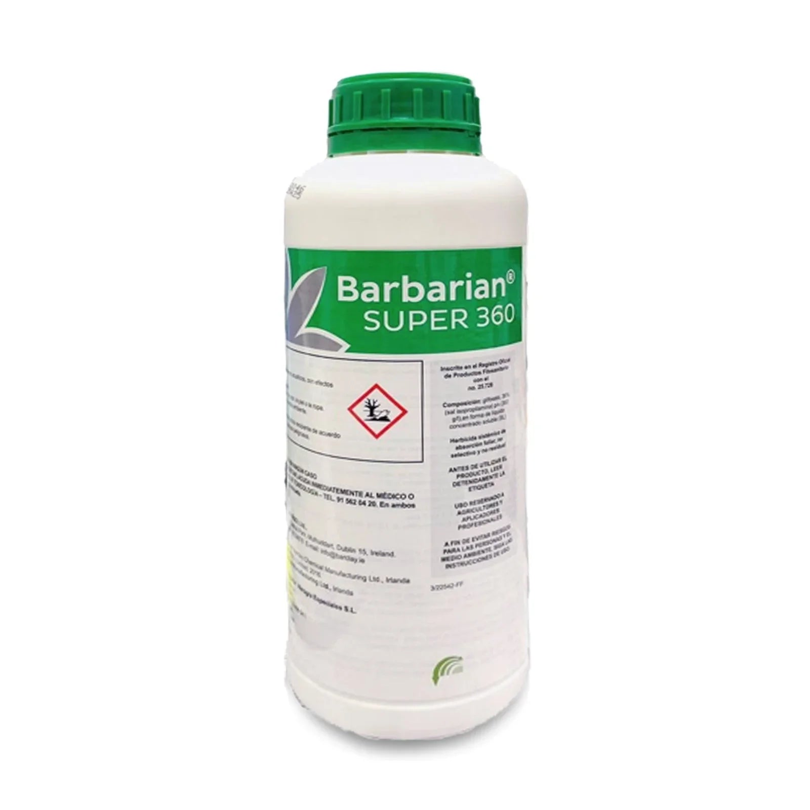 Désherbant Glyphosate BARBARIAN 1L Herbicide systémique pour allées terrasses et bordures